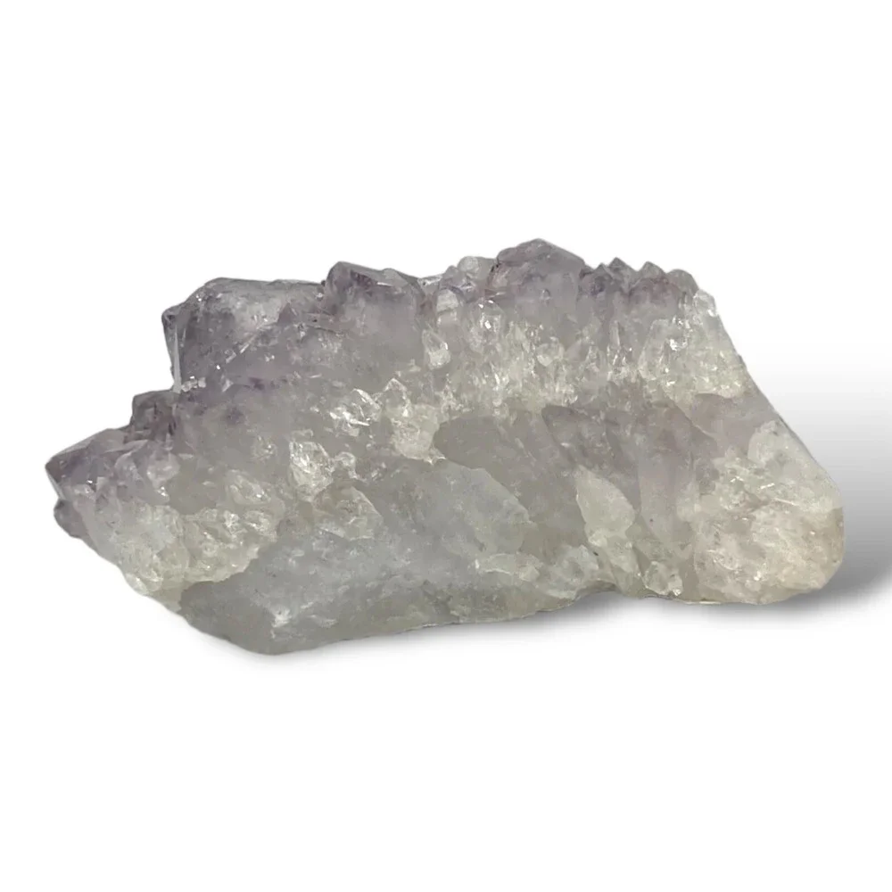 2.88 LB Natural Rough Raw Amethyst Crystal Cluster Reiki Tea Light Candle Holder